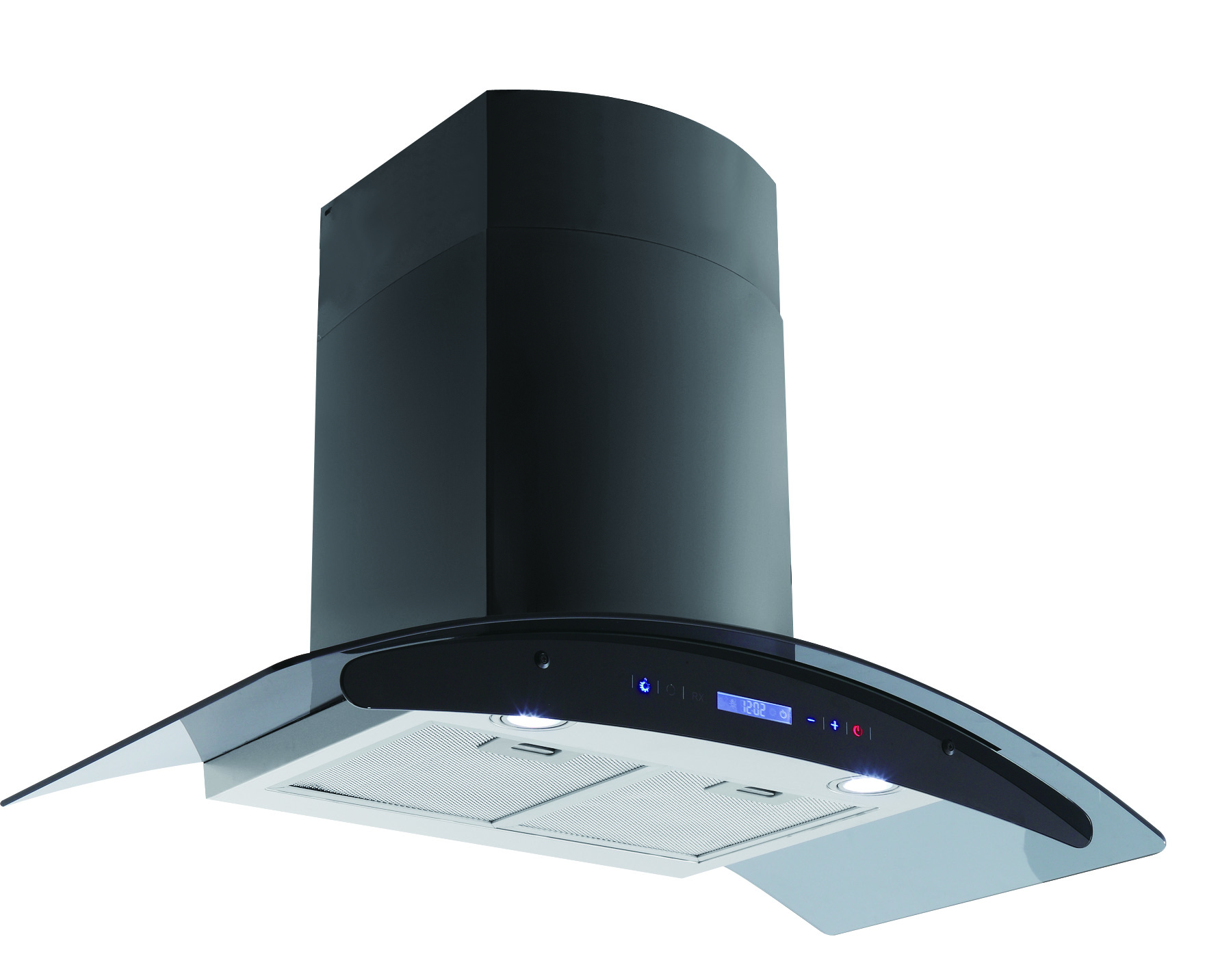 China Full Black Wall Mount Range Hood Suppliers