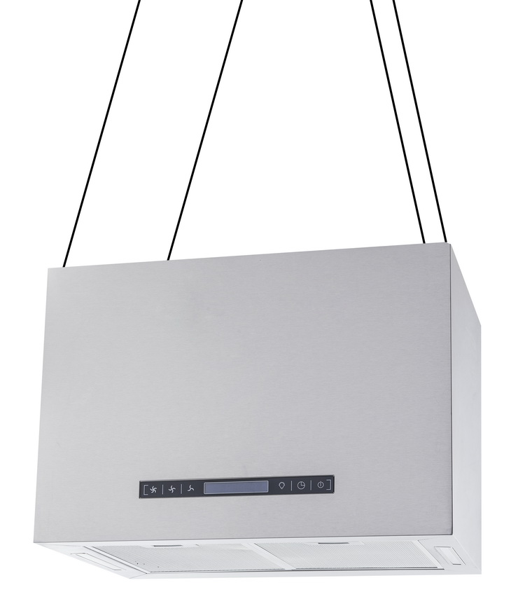 Wired Island Range Hood with 500m³/hr Air Flow Factory
